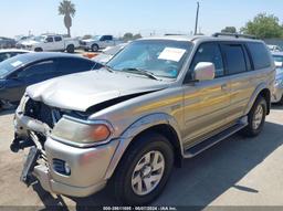 2001 MITSUBISHI MONTERO SPORT LTD Silver  Gasoline JA4LS41R21P049084 photo #3