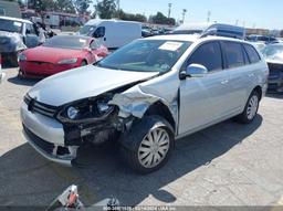 2013 VOLKSWAGEN JETTA SPORTWAGEN 2.5L S Gray  Gasoline 3VWPP7AJ4DM642733 photo #3