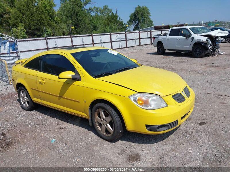 2007 PONTIAC G5 Yellow  Gasoline 1G2AL15F377234962 photo #1