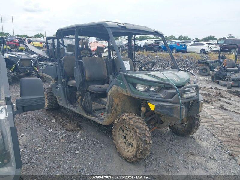 2022 CAN-AM DEFENDER MAX HD9/DPS HD9 Green  Gasoline 3JBUBAP49NK001077 photo #1