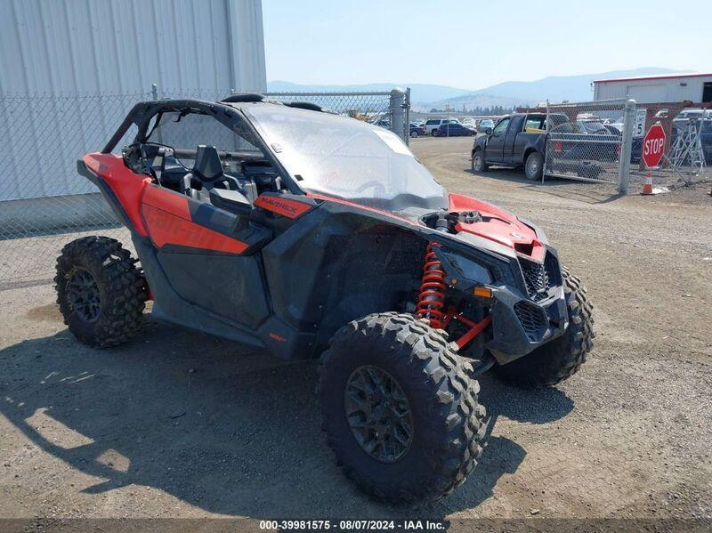 2022 CAN-AM MAVERICK X3 DS TURBO Red  Gasoline 3JBVGAY45NE000320 photo #1