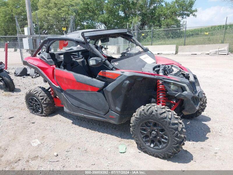 2021 CAN-AM MAVERICK X3 DS TURBO R Orange  Gasoline 3JBVGAW45MK000739 photo #1