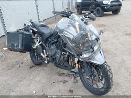 2015 TRIUMPH MOTORCYCLE TIGER EXPLORER Gray  Gasoline SMTF02XK7FJ668069 photo #2