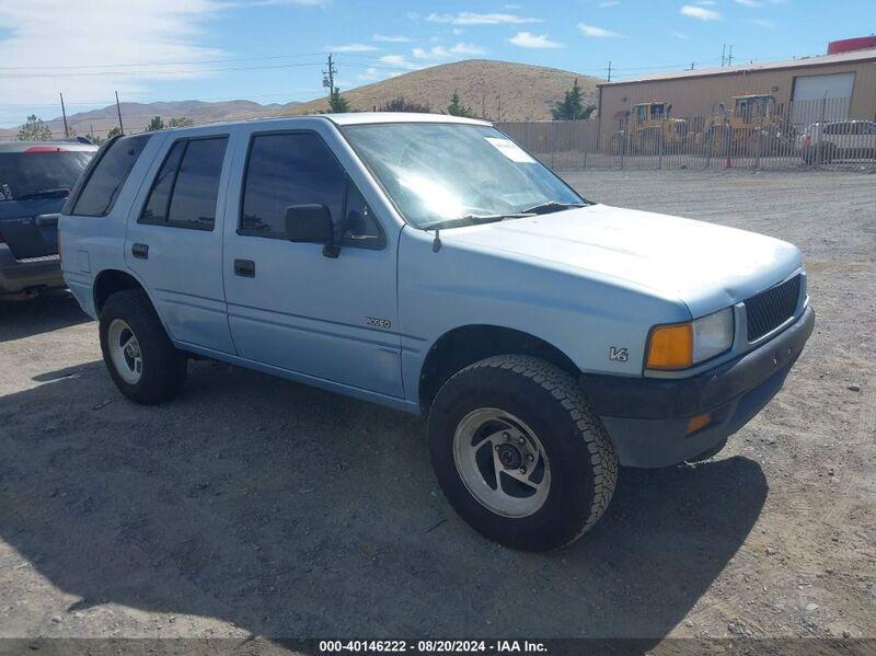 1992 ISUZU RODEO S/LS/XS Blue  Gasoline 4S2CY58Z6N4335077 photo #1