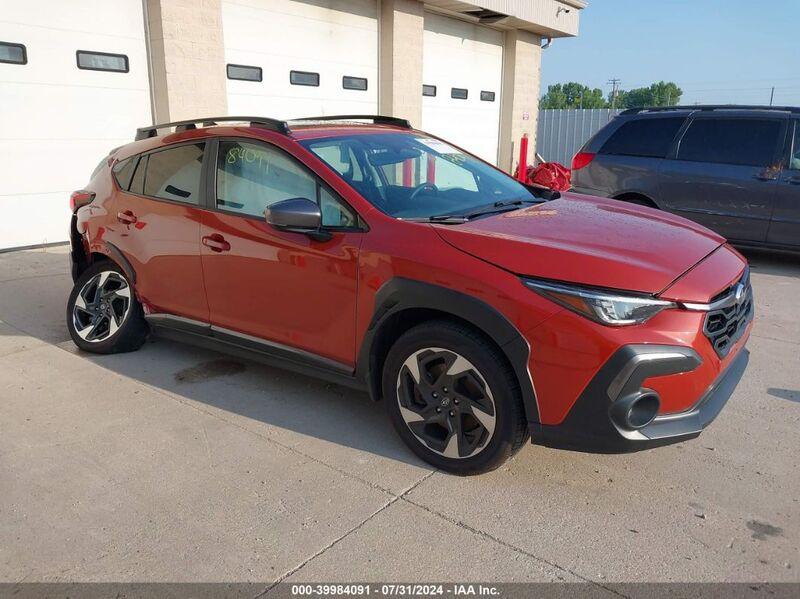 2024 SUBARU CROSSTREK LIMITED Orange  Gasoline 4S4GUHN68R3730194 photo #1