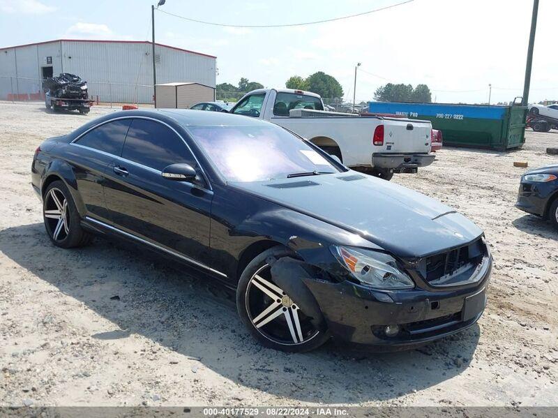 2007 MERCEDES-BENZ CL 550 Black  Gasoline WDDEJ71X17A001935 photo #1