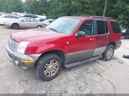 2004 MERCURY MOUNTAINEER Red  Flexible Fuel 4M2ZU66K94UJ04387 photo #3