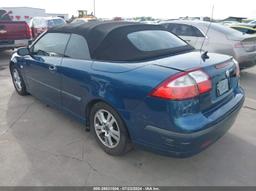 2006 SAAB 9-3 2.0T Blue  Gasoline YS3FD75Y866001370 photo #4