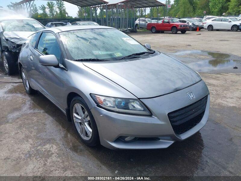 2012 HONDA CR-Z EX Silver  Hybrid JHMZF1D66CS001705 photo #1