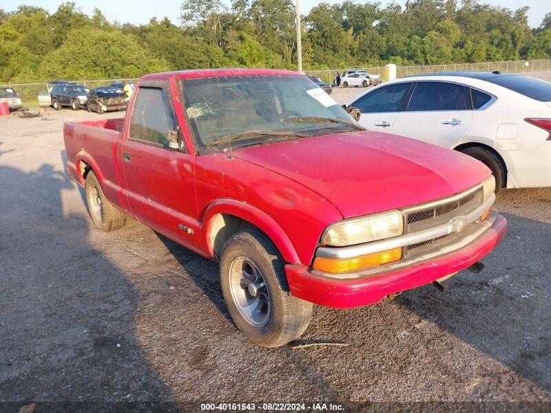 2000 CHEVROLET S-10 LS Red  Flexible Fuel 1GCCS1452YK246471 photo #1