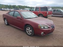 2006 PONTIAC GRAND PRIX Burgundy  Gasoline 2G2WP552X61114912 photo #2