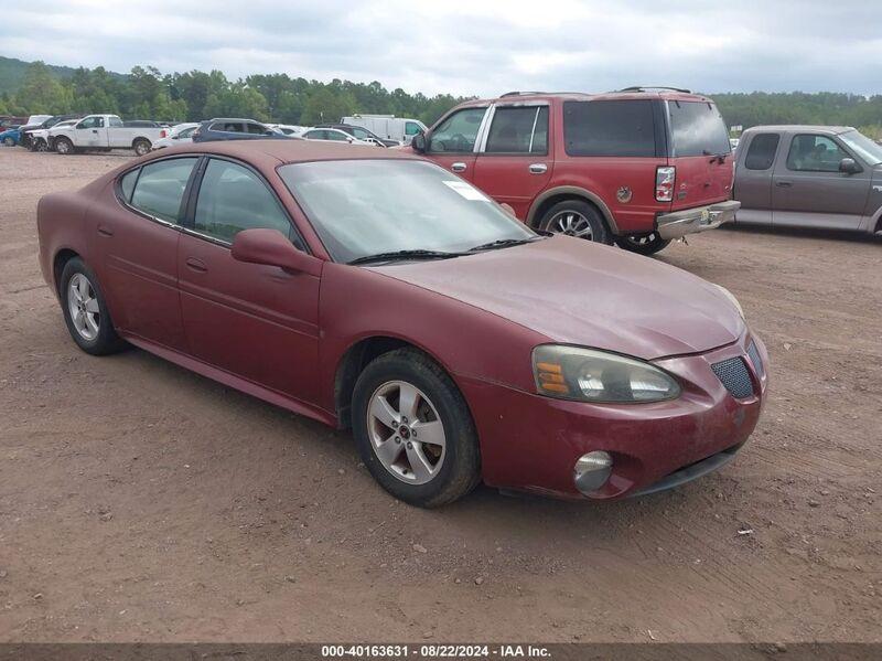 2006 PONTIAC GRAND PRIX Burgundy  Gasoline 2G2WP552X61114912 photo #1