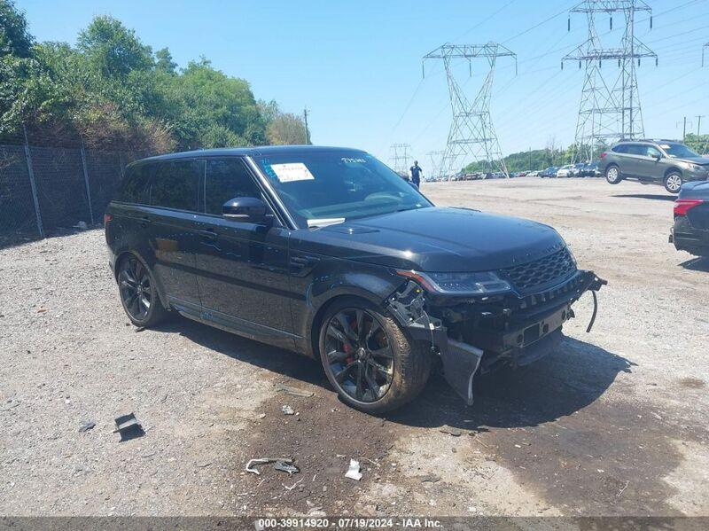 2020 LAND ROVER RANGE ROVER SPORT HST MHEV Black  Gasoline SALWS2RU9LA895243 photo #1