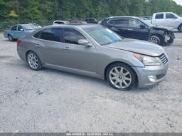 2013 HYUNDAI EQUUS SIGNATURE Gray  Gasoline KMHGH4JH5DU062247 photo #2