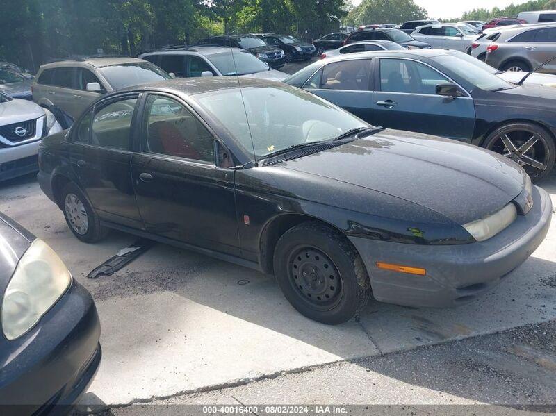 1998 SATURN SL1 Black  Gasoline 1G8ZH5282WZ148505 photo #1