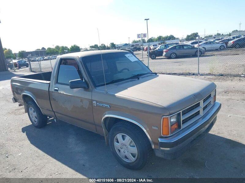 1988 DODGE DAKOTA Light Blue  Gasoline 1B7GN14X2JS618794 photo #1