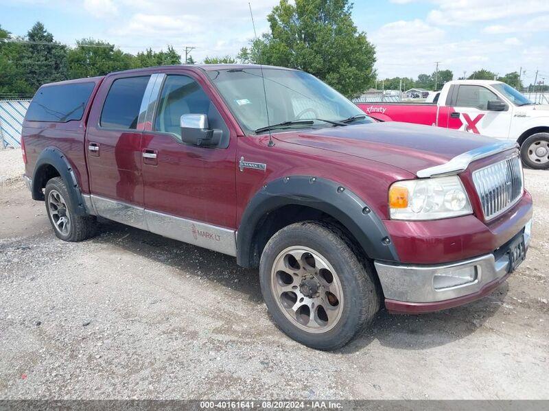 2006 LINCOLN MARK LT Maroon  Gasoline 5LTPW18536FJ08196 photo #1