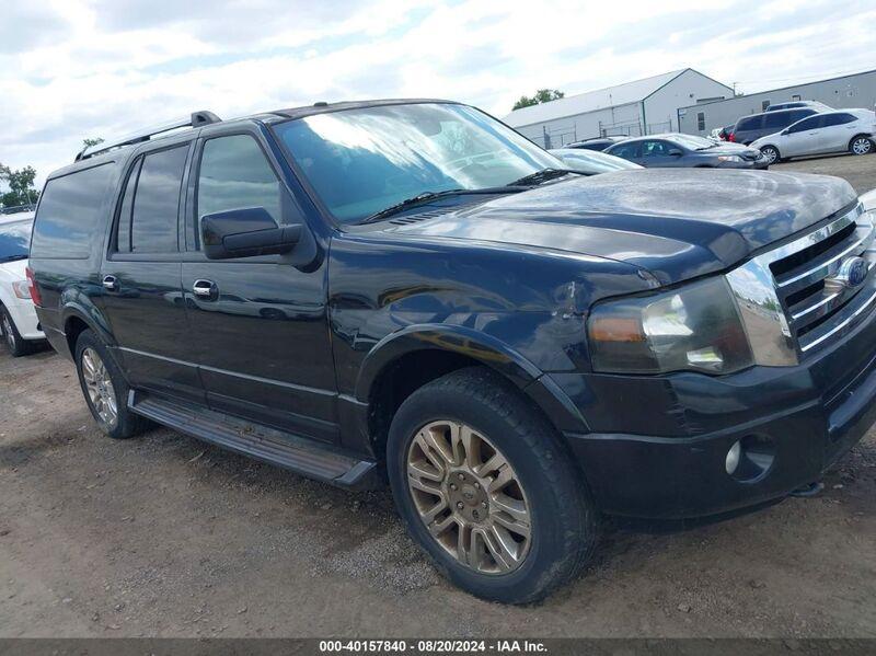 2011 FORD EXPEDITION EL LIMITED Black  Flexible Fuel 1FMJK2A52BEF18469 photo #1