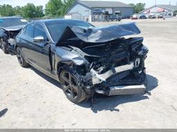 2020 GENESIS G70 2.0T AWD Gray  Gasoline KMTG44LA2LU048483 photo #2