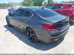 2020 GENESIS G70 2.0T AWD Gray  Gasoline KMTG44LA2LU048483 photo #4