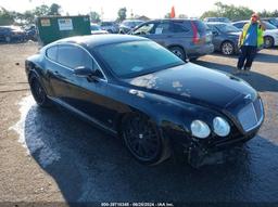 2007 BENTLEY CONTINENTAL GT Black  Gasoline SCBCR73WX7C042957 photo #2