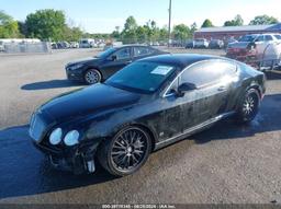 2007 BENTLEY CONTINENTAL GT Black  Gasoline SCBCR73WX7C042957 photo #3