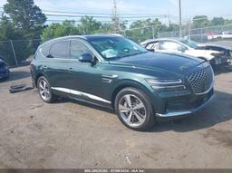 2021 GENESIS GV80 3.5T AWD Green  Gasoline KMUHCESC0MU061990 photo #2