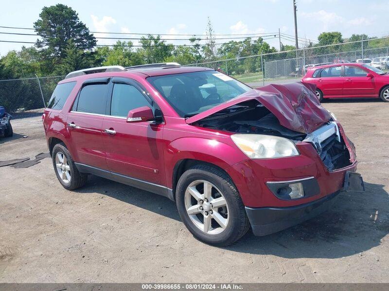 2007 SATURN OUTLOOK XR Red  Gasoline 5GZEV33707J175272 photo #1