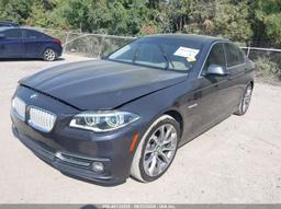 2014 BMW 535I Gray  Gasoline WBA5B1C51ED475795 photo #3