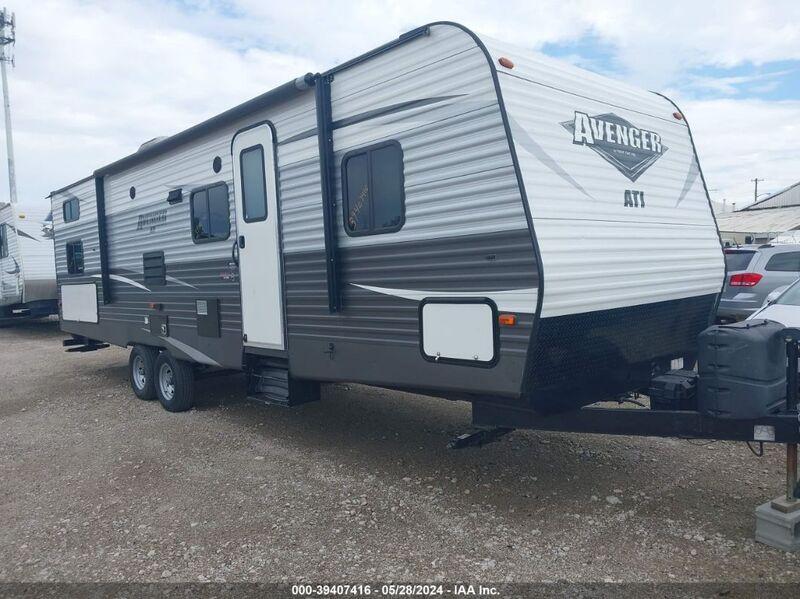 2019 AVENGER TRAVEL TRAILER Gray  Other 5ZT2AVSB3KB921037 photo #1