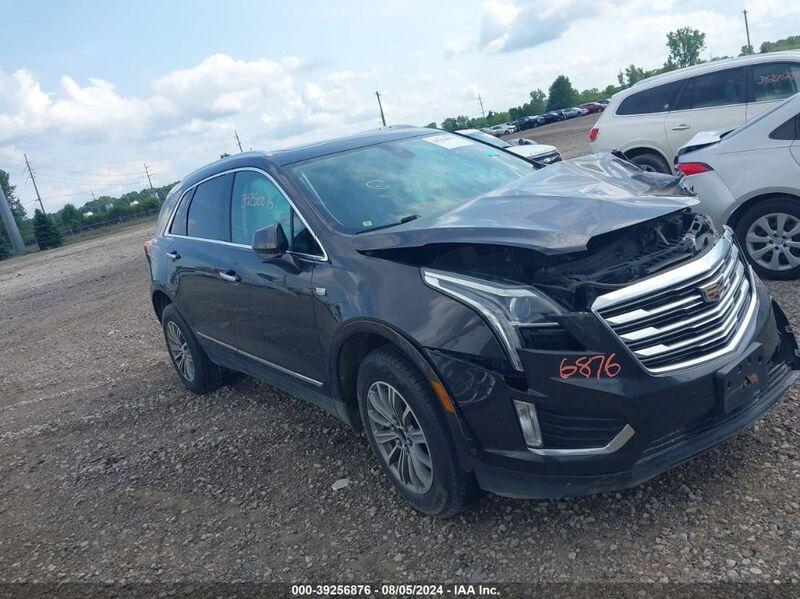 2017 CADILLAC XT5 LUXURY Black  Gasoline 1GYKNBRS6HZ102074 photo #1