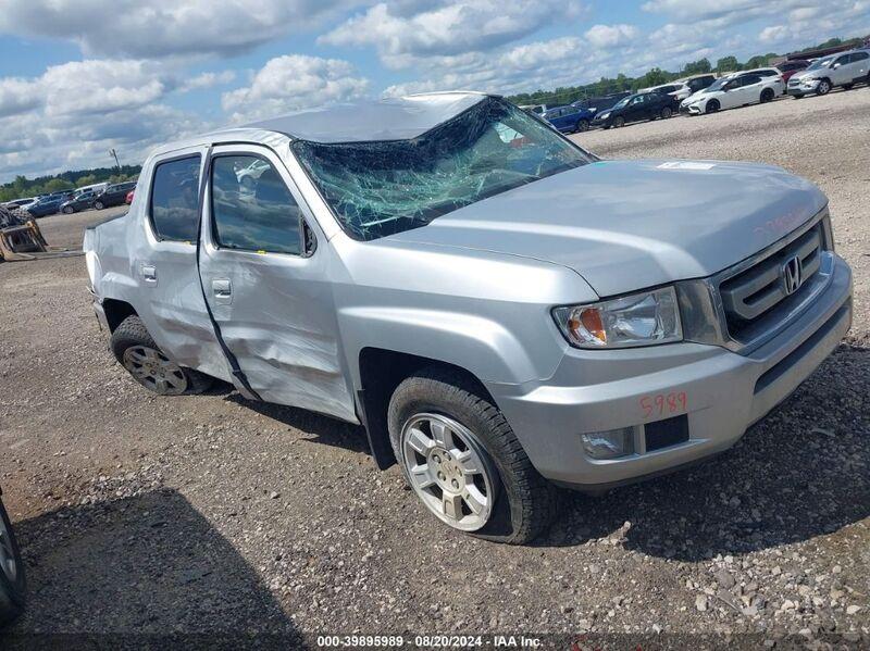 2010 HONDA RIDGELINE RTS Silver  Gasoline 5FPYK1F41AB004260 photo #1