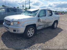 2010 HONDA RIDGELINE RTS Silver  Gasoline 5FPYK1F41AB004260 photo #3