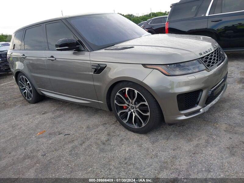 2020 LAND ROVER RANGE ROVER SPORT AUTOBIOGRAPHY Gray  Gasoline SALWV2SE2LA876446 photo #1