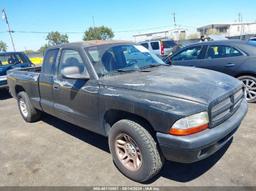 2001 DODGE DAKOTA SLT/SPORT Black  Gasoline 1B7GL22N91S188050 photo #2