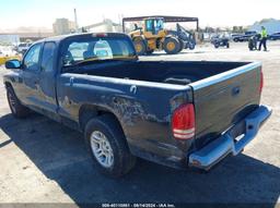 2001 DODGE DAKOTA SLT/SPORT Black  Gasoline 1B7GL22N91S188050 photo #4