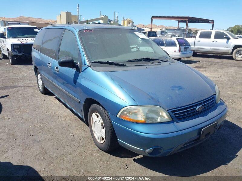 2002 FORD WINDSTAR LX Blue  Gasoline 2FMZA51412BB68889 photo #1