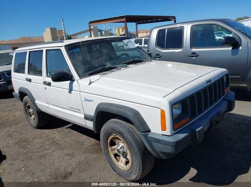 1998 JEEP CHEROKEE CLASSIC/LIMITED/SPORT White  Gasoline 1J4FT68S8WL160364 photo #1