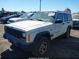 1998 JEEP CHEROKEE CLASSIC/LIMITED/SPORT White  Gasoline 1J4FT68S8WL160364 photo #3