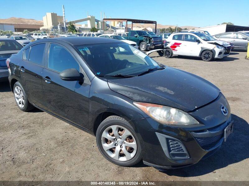 2010 MAZDA MAZDA3 I SPORT Black  Gasoline JM1BL1SG5A1240513 photo #1