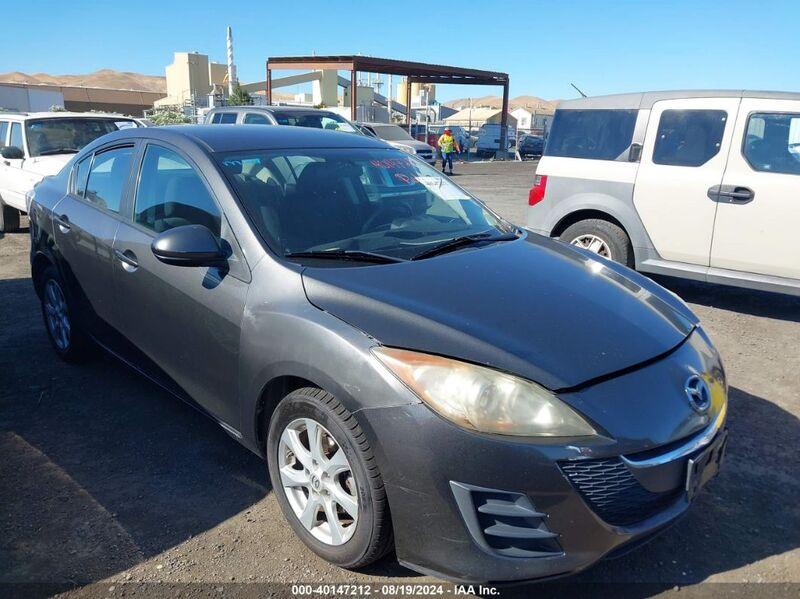 2010 MAZDA MAZDA3 I TOURING Gray  Gasoline JM1BL1SG8A1147825 photo #1