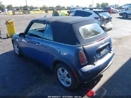 2005 MINI COOPER Blue  Gasoline WMWRF33455TG10567 photo #4