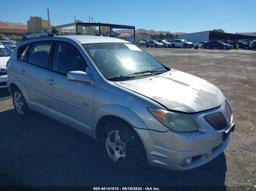 2005 PONTIAC VIBE Silver  Gasoline 5Y2SL63815Z407963 photo #2