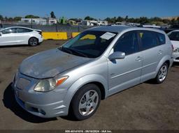 2005 PONTIAC VIBE Silver  Gasoline 5Y2SL63815Z407963 photo #3