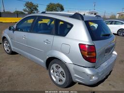 2005 PONTIAC VIBE Silver  Gasoline 5Y2SL63815Z407963 photo #4