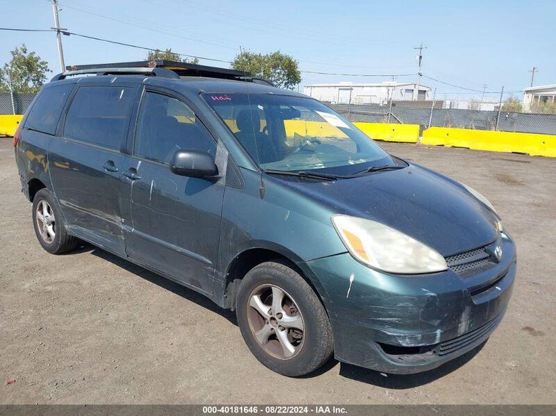 2004 TOYOTA SIENNA CE/LE Green  Gasoline 5TDZA23CX4S197624 photo #1