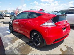 2015 HONDA CR-Z Red  Hybrid JHMZF1D46FS003750 photo #4