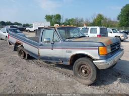 1987 FORD F250 Blue  Gasoline 1FTEF26Y1HPB07560 photo #2