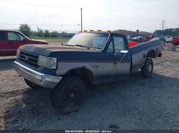 1987 FORD F250 Blue  Gasoline 1FTEF26Y1HPB07560 photo #3