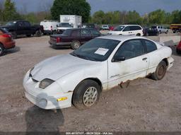 2000 PONTIAC SUNFIRE SE White  Gasoline 1G2JB1245Y7396972 photo #3